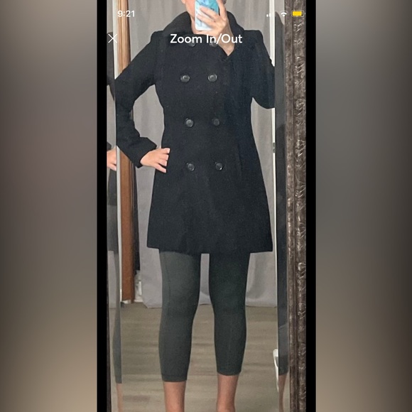 Moda International wool peacoat! Size 6, EUC - Picture 7 of 7